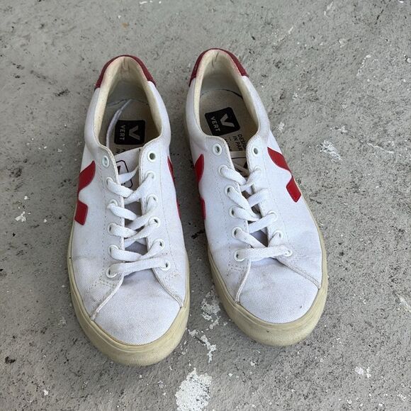 Vert canvas sneakers - Picture 3 of 7